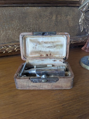 Ancien coffret rasoir de - coffret,